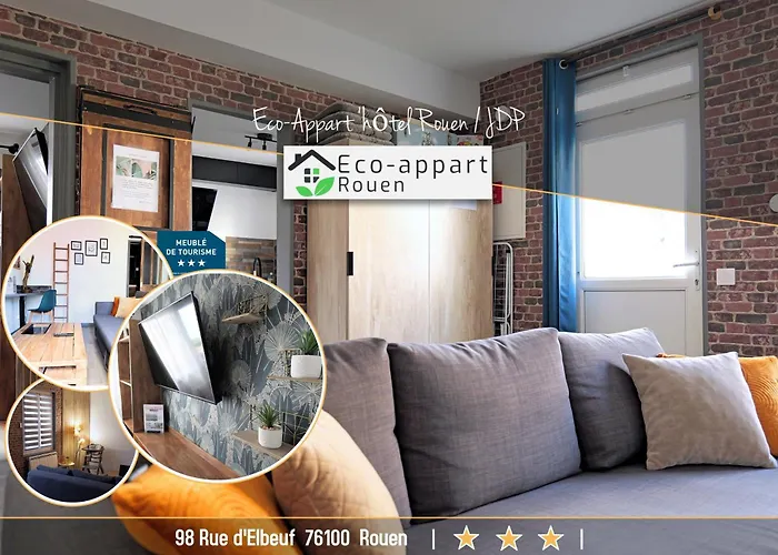 Eco-Appart\'Hotel Rouen - Jdp